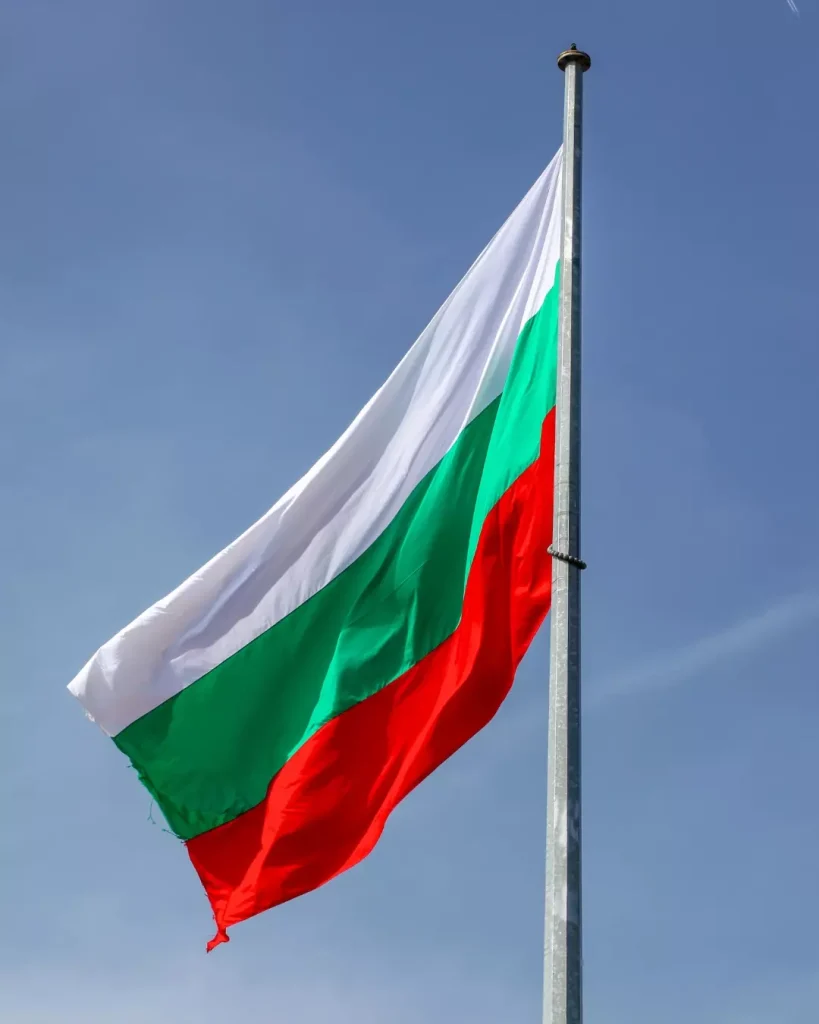 Прапор Болгарії для сторінки про компанію в Болгарії