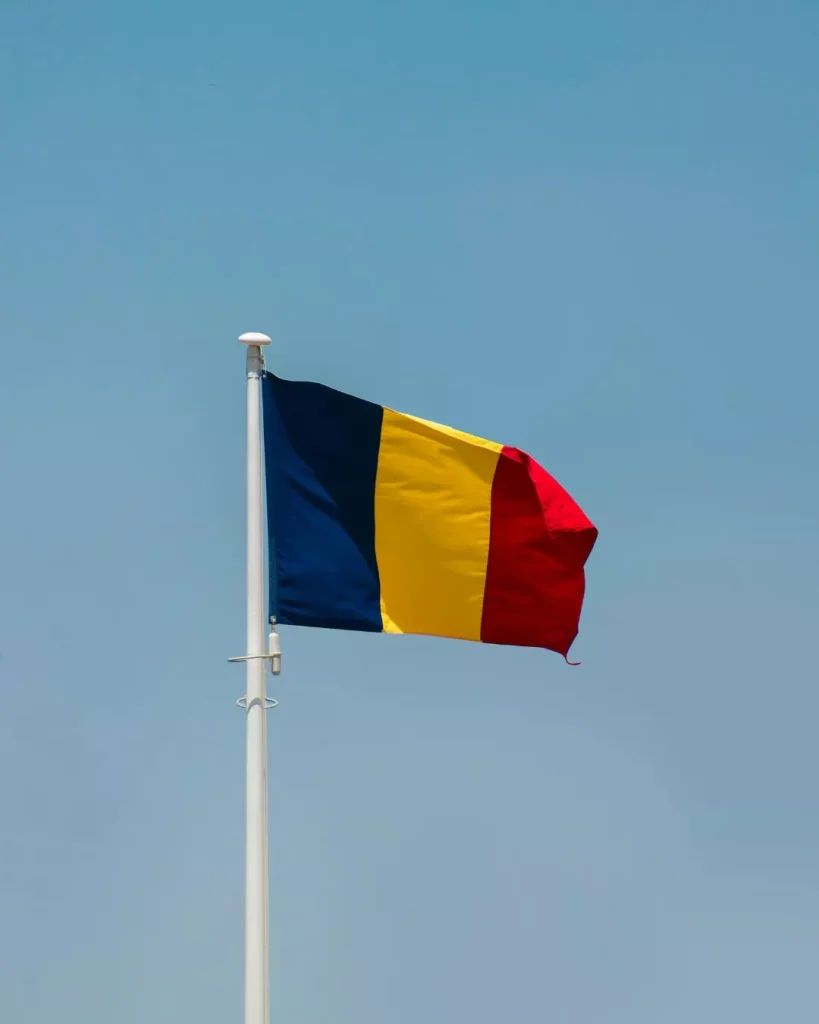 Прапор Румунії для сторінки про компанію в Румунії