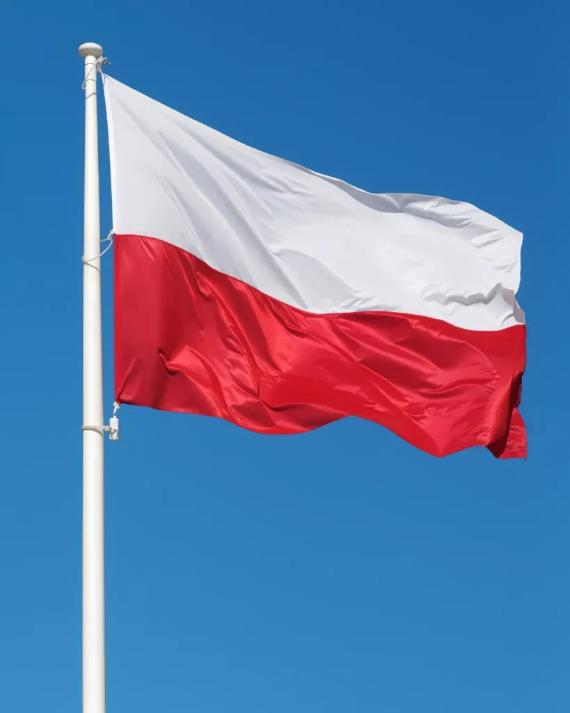 Прапор Польщі для сторінки про компанію в Польщі